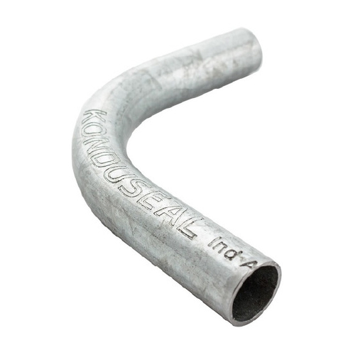 Curva galvanizada 1 pulgada 45 grados